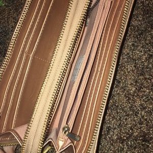 Long gold wallet